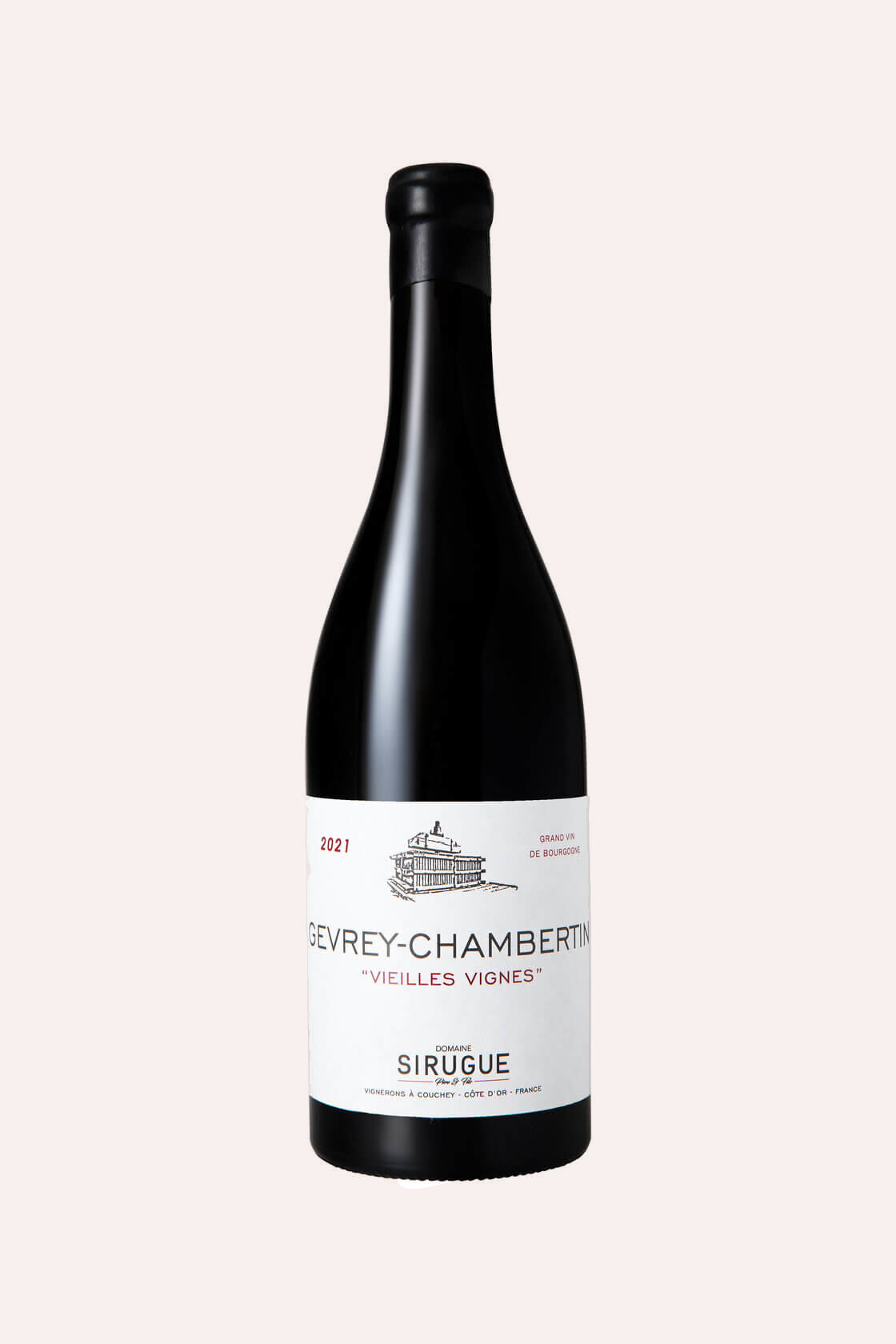 bouteille de vin Gevrey-Chambertin
